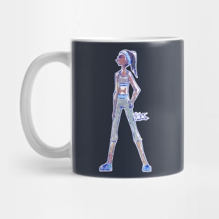 Fashion Illustration Babe 4 Mug